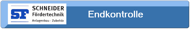               Endkontrolle